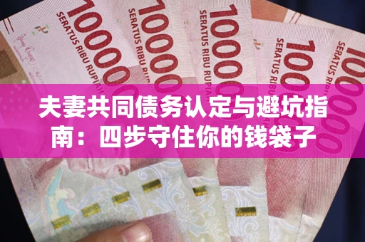 北京夫妻共同债务认定与避坑指南：四步守住你的钱袋子