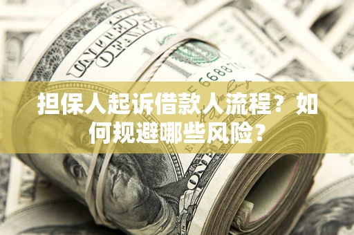 北京担保人起诉借款人流程？如何规避哪些风险？