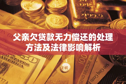 北京父亲欠贷款无力偿还的处理方法及法律影响解析